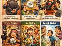 6 Karakter Manusia Indonesia dalam Karikatur