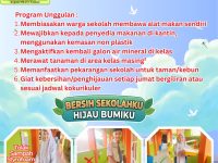 Poster Bebas Sampah Plastik dan Hemat Energi