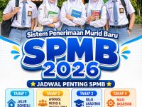 Dibuka SPMB 2026 SMAN 1 TAMAN