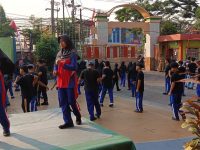 KAIH Kembali Semarak, Siswa Kelas X SMAN1TA Ikuti Senam Bersama